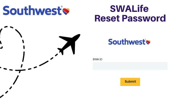 SWALife Reset Password